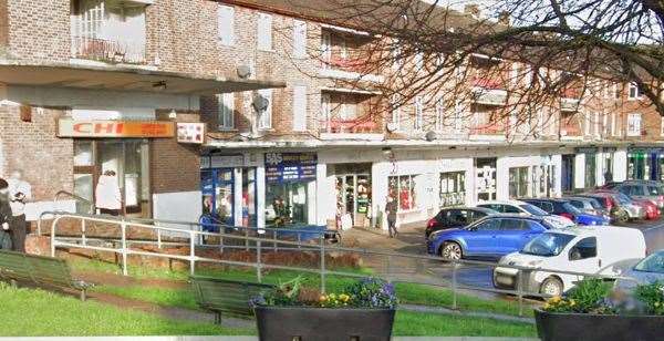 Chi's Chinese was part of Twydall Green's parade of shops. Picture: Google