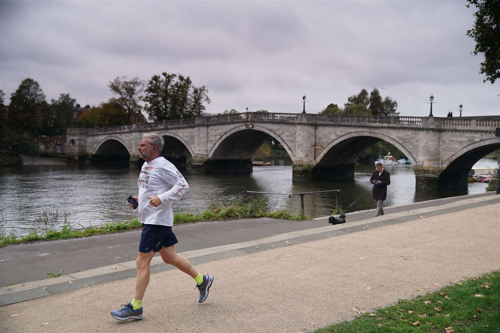 At the start of the pandemic there were restrictions on how often people could go outside for exercise (John Walton/PA)