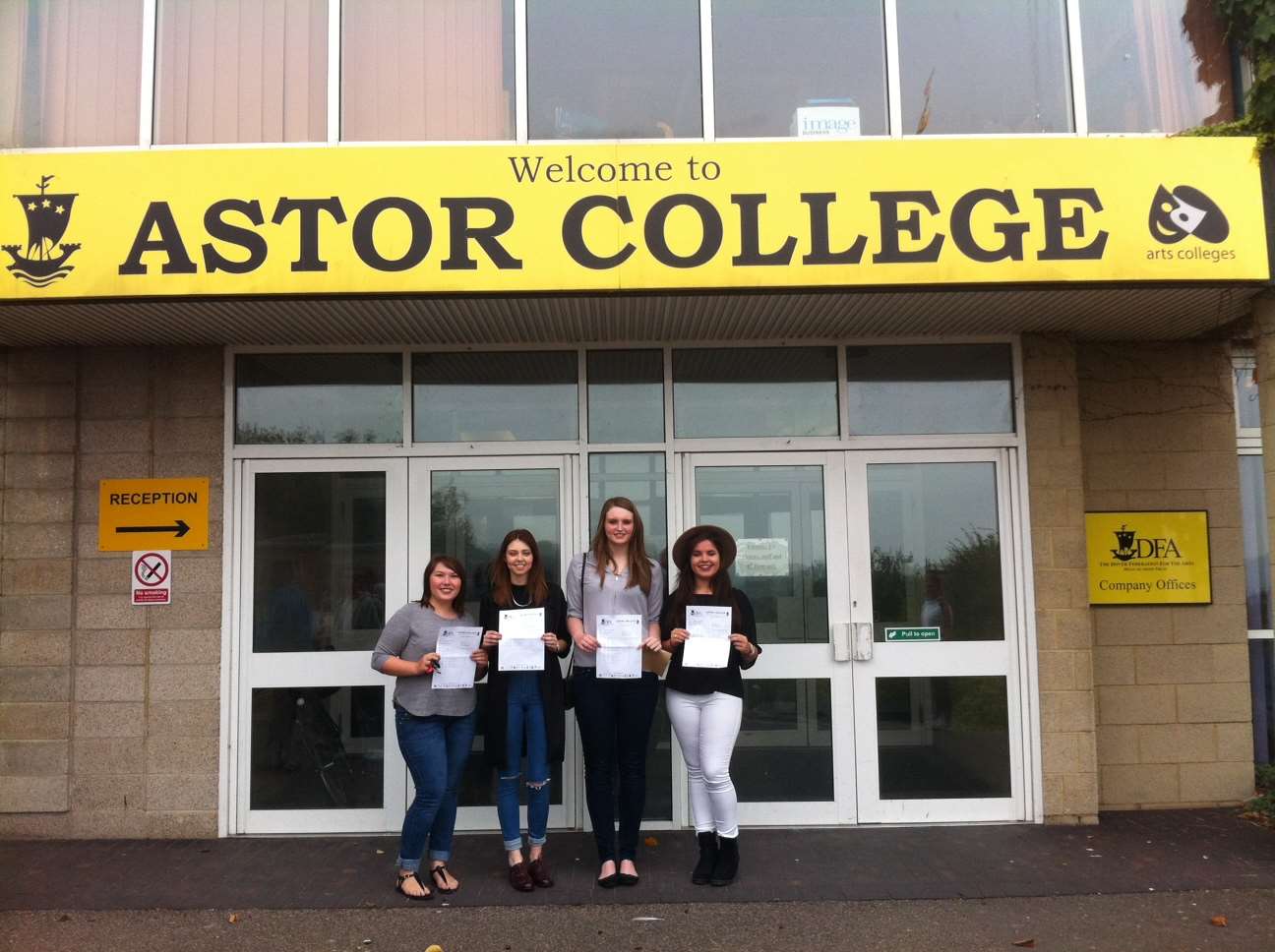 Jodie Mack, Sophie Bullock, Jemma Delmar and Bethany Ward