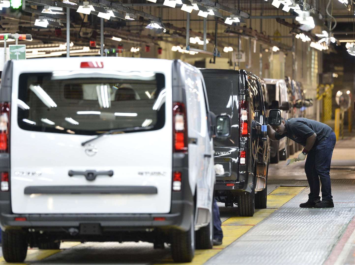 The van-making plant in Luton will be closed (Toby Melville/PA)