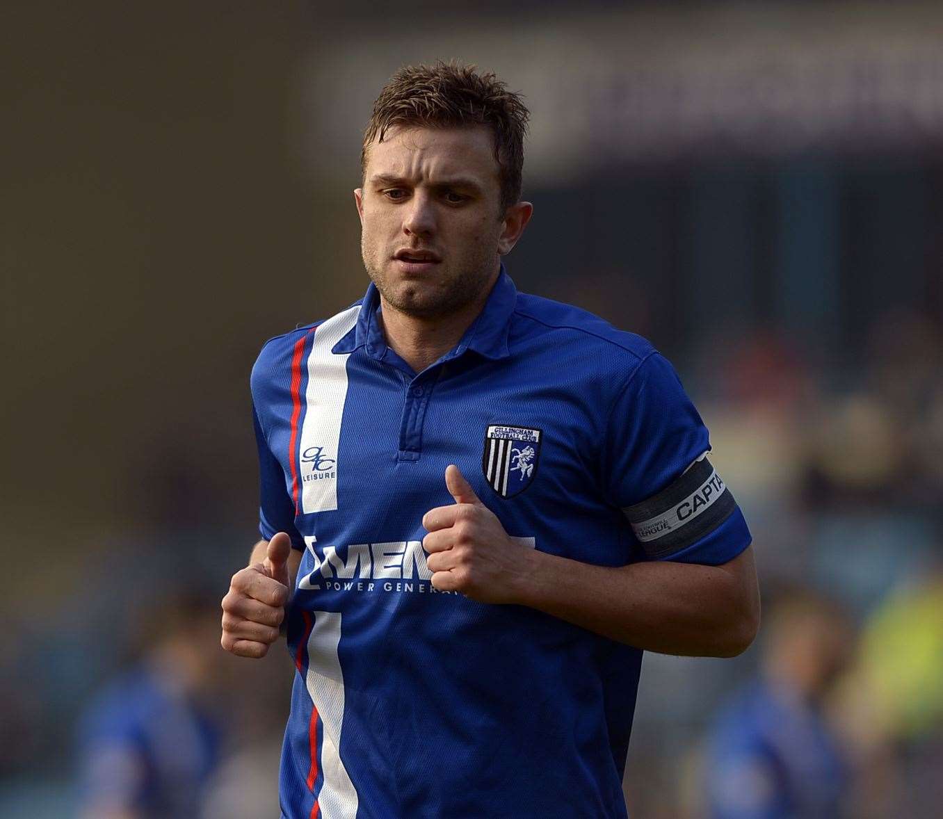 Margate new boy Doug Loft captained Gillingham Picture: Barry Goodwin