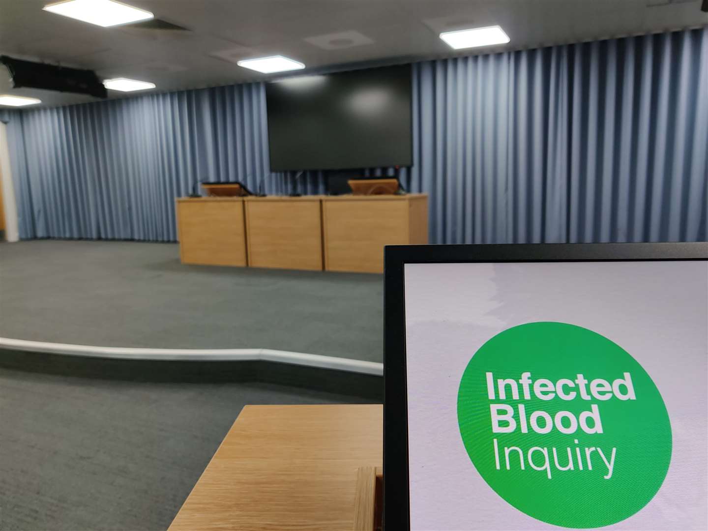 The inquiry, which is being held in London, will hear evidence from Lord Clarke all week (Infected Blood Inquiry/PA)