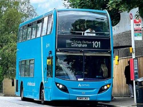 By law, wheelchair users have priority on Arriva buses. Stock picture: KCC