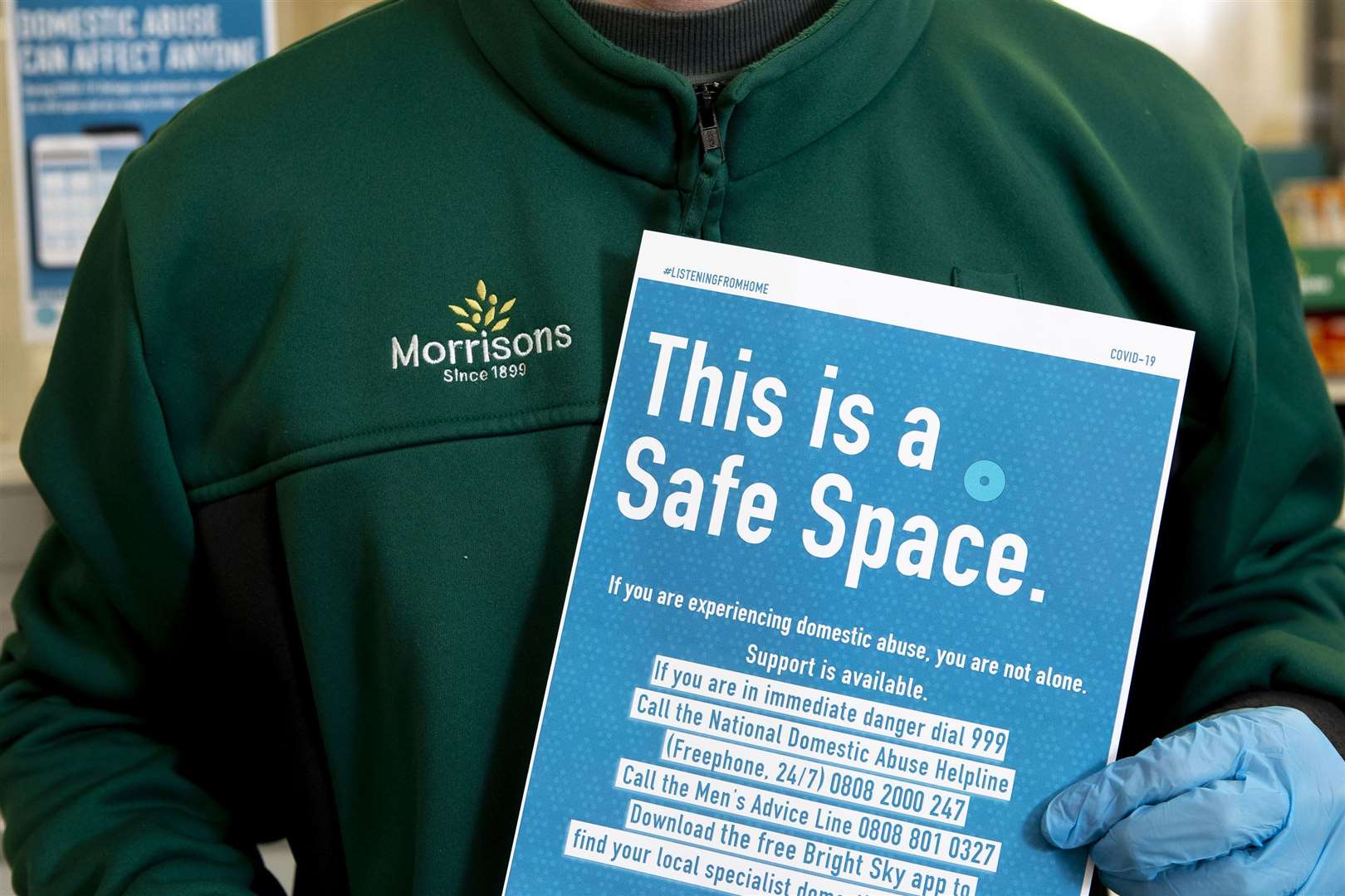 Pharmacies at three Morrisons stores in Kent will offer a safe space where victims of domestic abuse can access support services