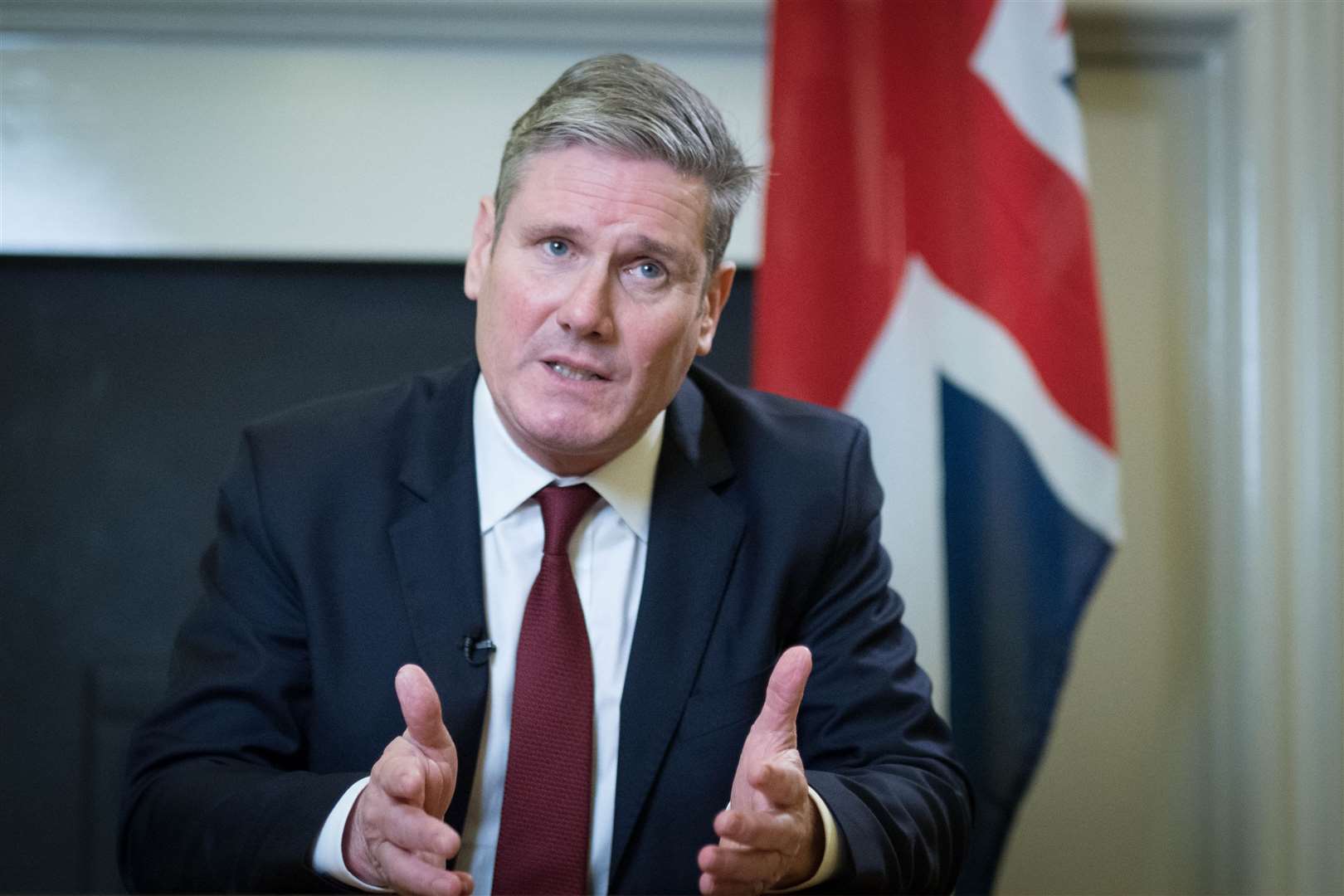 UK Labour leader Keir Starmer congratulated Mr Sarwar on his victory (Stefan Rousseau/PA)