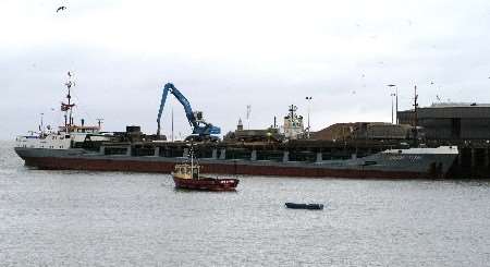 NEW LINK: The docks at Folkestone harbour