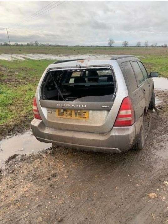 Maidstone man Tony Baker, 27, was jailed for dangerous driving after he led police on a car chase. Picture: Cambridgeshire Police