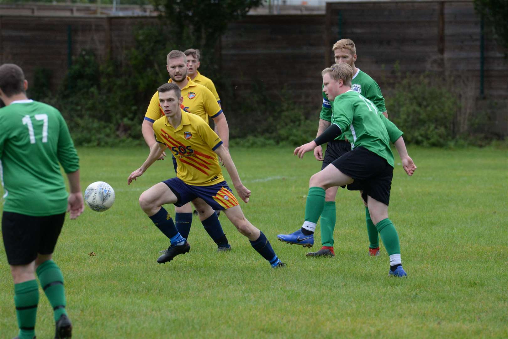 Catalans up against Kent Marina 19 at Luton Rec on Sunday morning Picture: Chris Davey