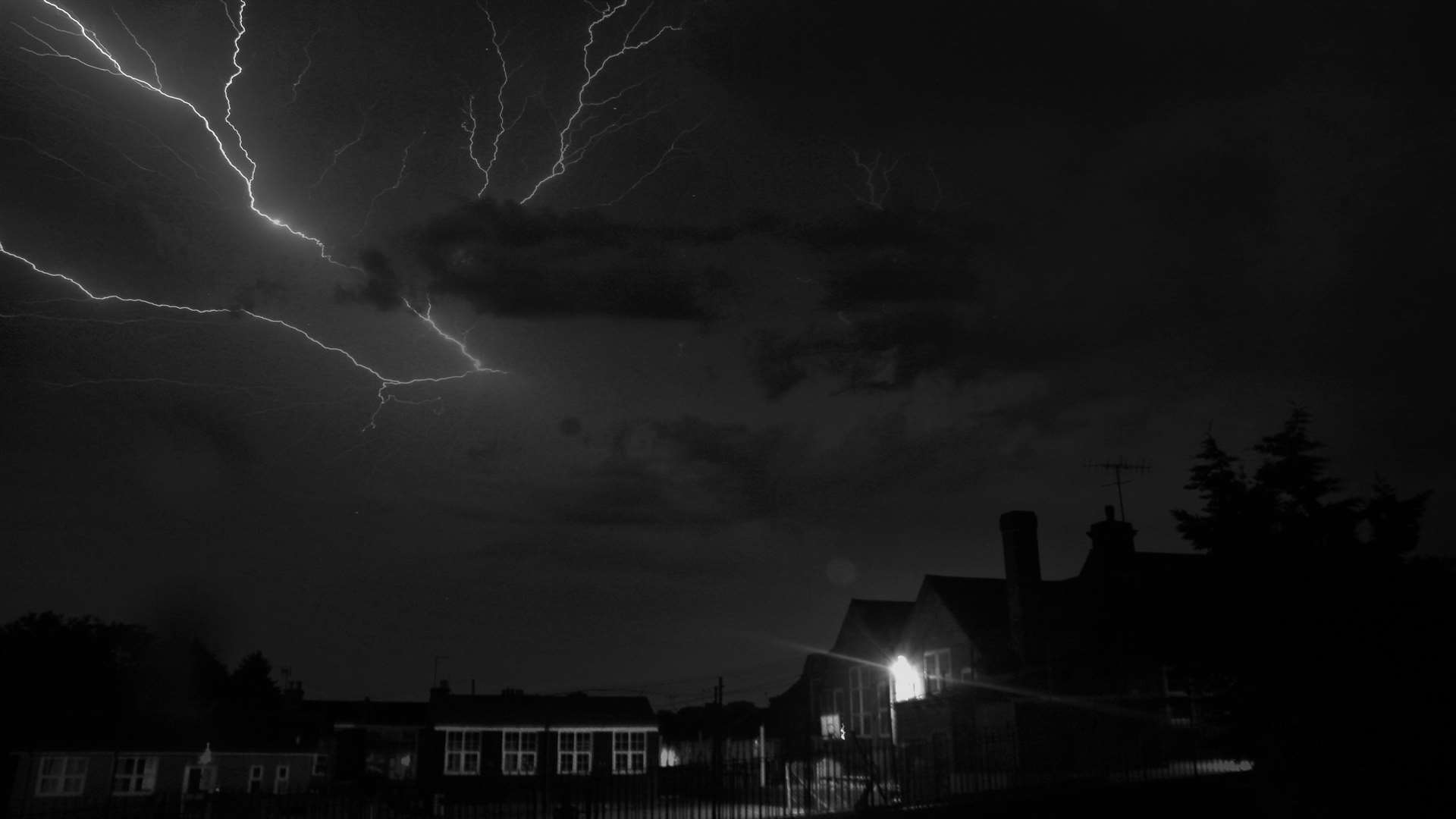 The storm in Chatham. Credit: Nathan Bell