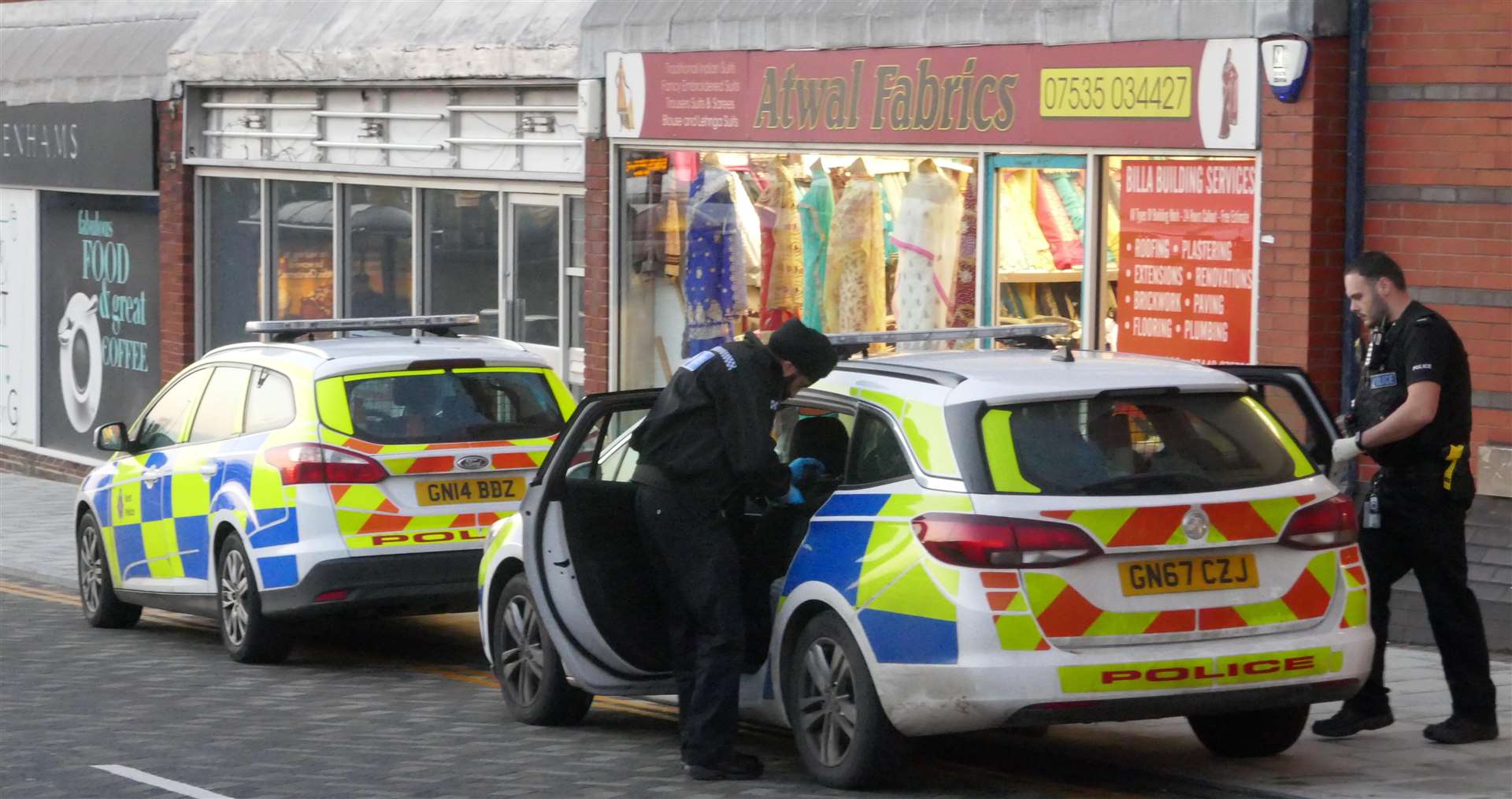 The man was arrested and later charged with shoplifting (5573946)