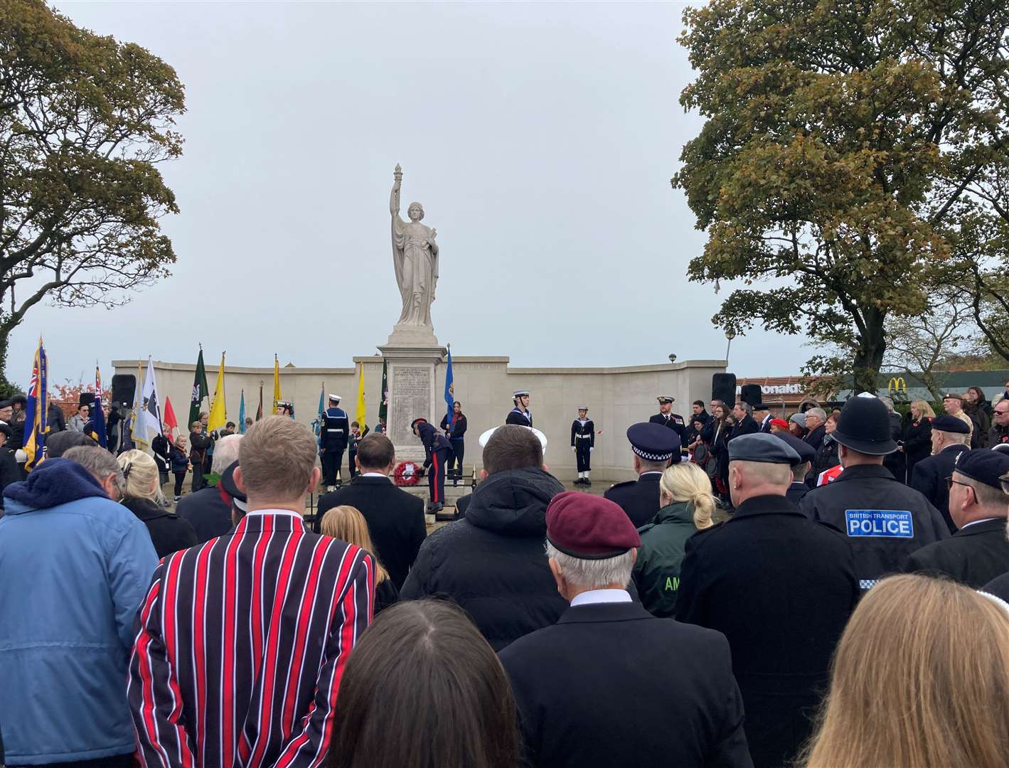 The Remembrance Sunday service in Sheerness is taking place this weekend. Picture: John Nurden