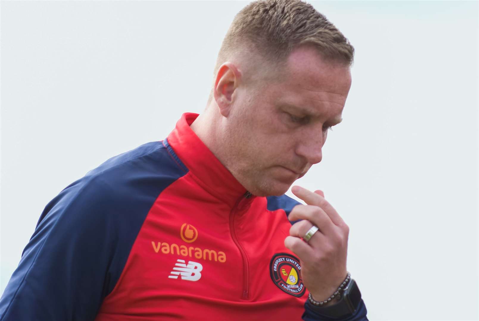 Ebbsfleet United boss Dennis Kutrieb. Picture: Ed Miller/EUFC