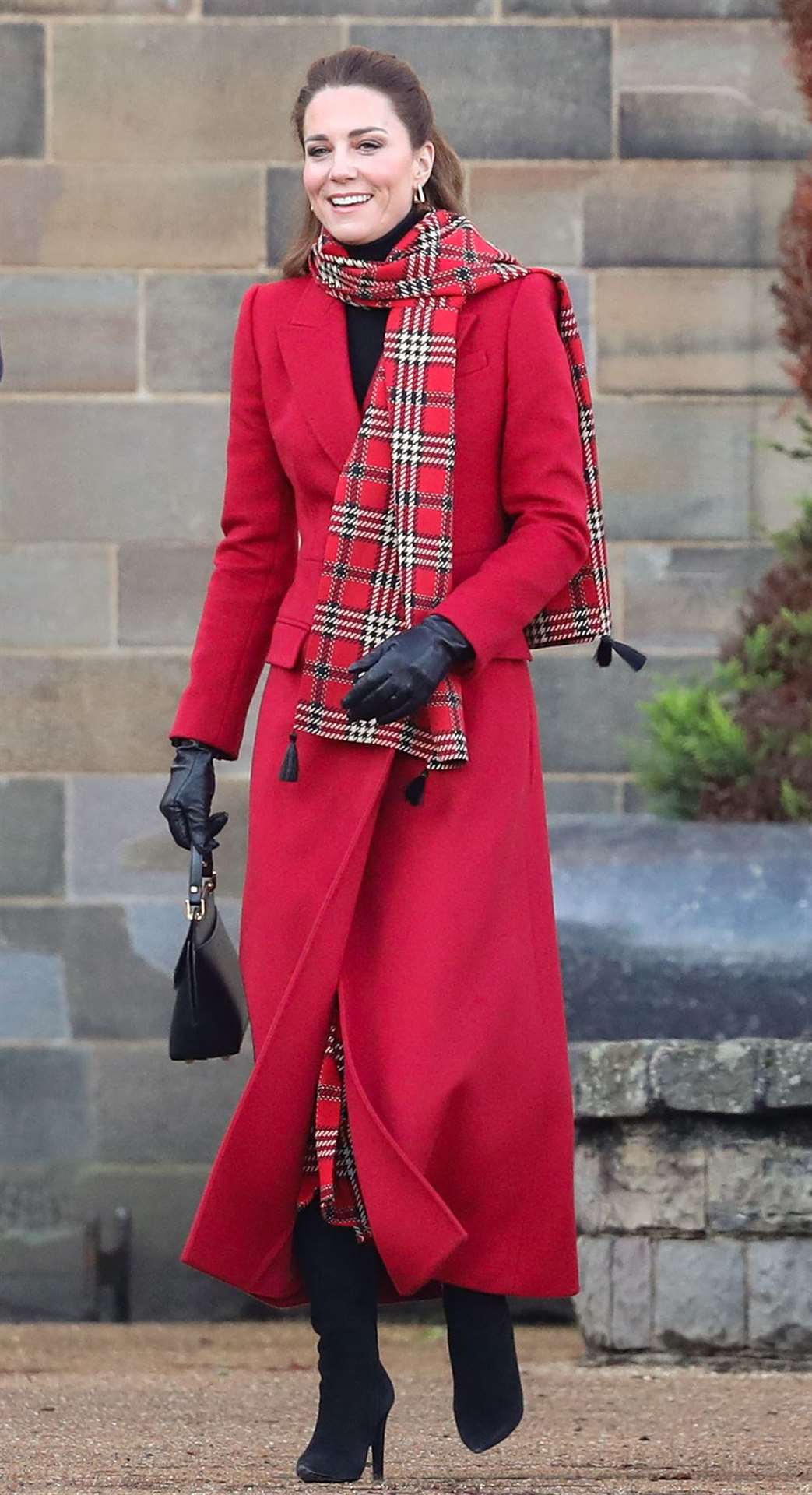 The Duchess of Cambridge arrives at Cardiff Castle (Chris Jackson/PA)