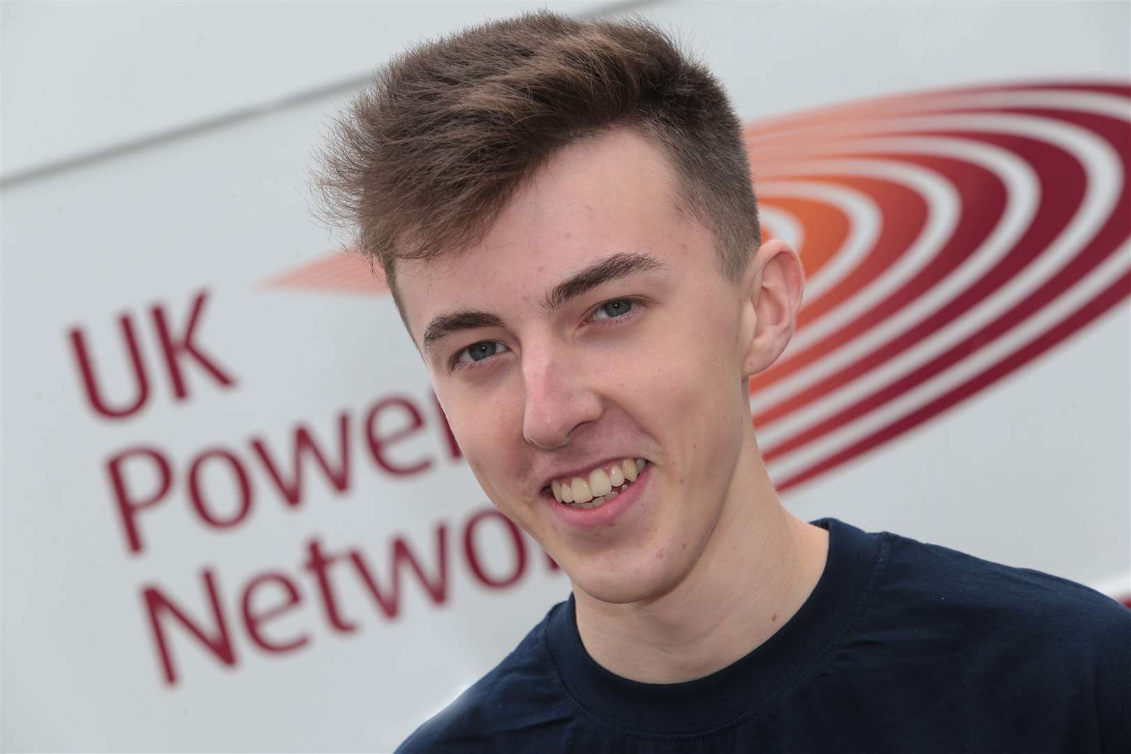 Joe Lewis, 19, has completed his three-year apprenticeship and looks forward to a future in the industry. Picture: UK Power Networks