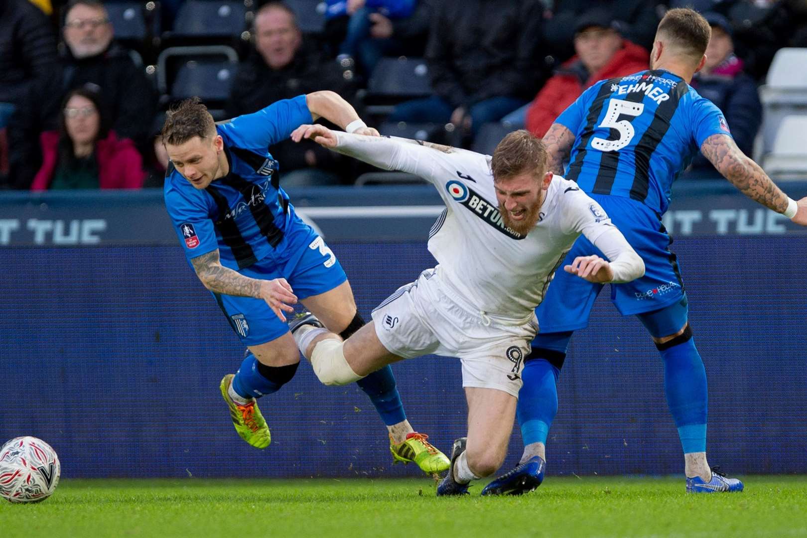Gillingham last tackled Swansea in January 2019 when they met in the FA Cup