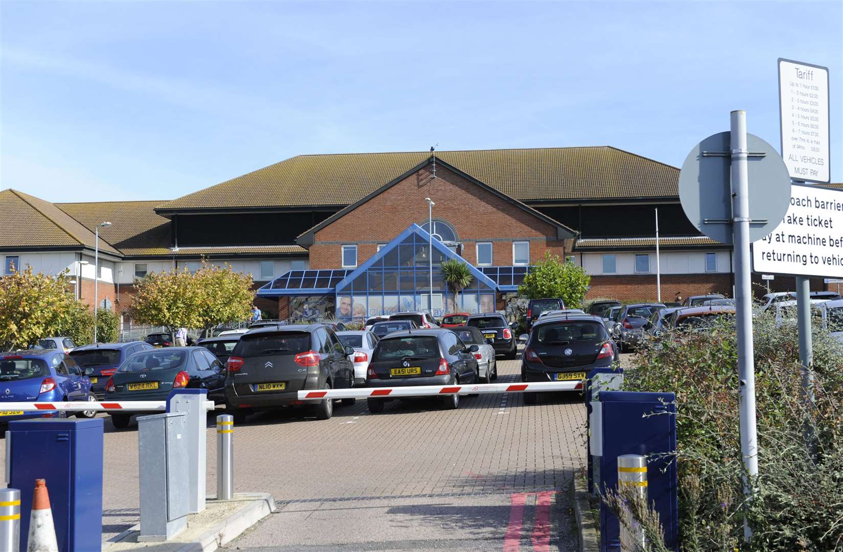 PC Thomas Hill met the woman at the QEQM hospital in Margate