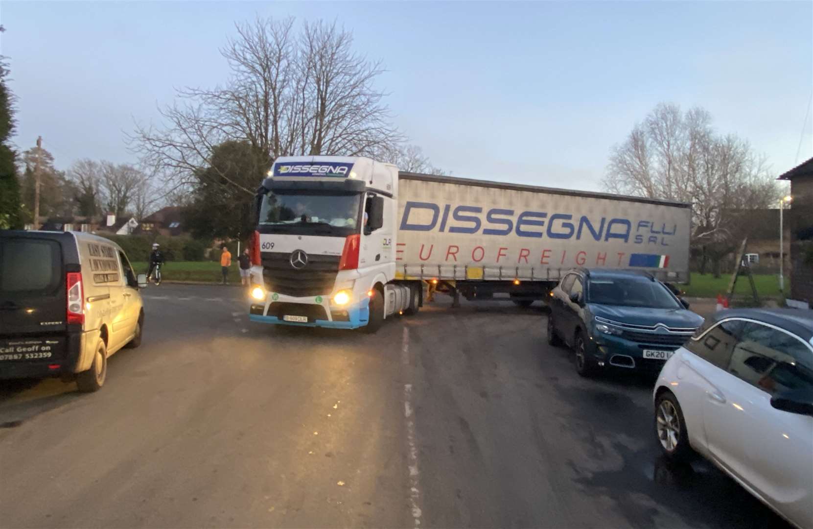 Truckers arriving at Eurotunnel without a negative Covid-19 test result are being directed to the Sevington site. Picture: Stewart Ross