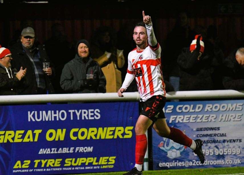 Alex Willis was on the scoresheet in the recent win over Beckenham Town Picture: Marc Richards