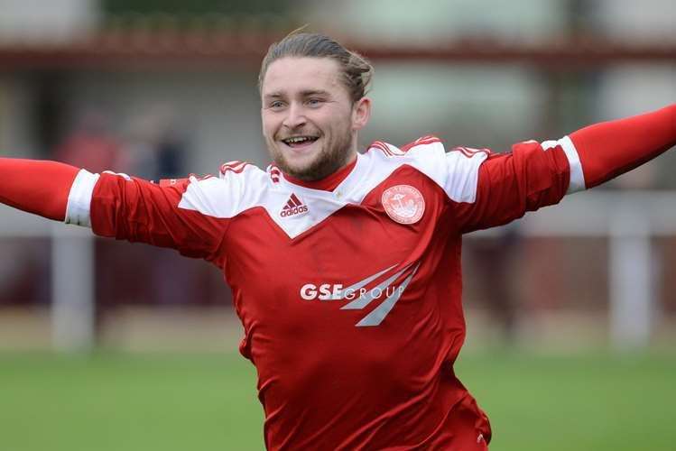 Striker Alfie May had a trial for the Gills in 2016 Picture: Gary Browne