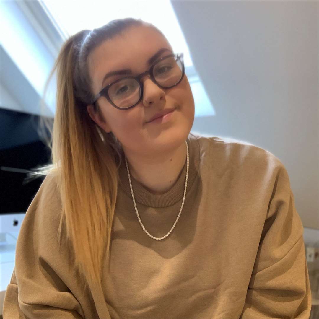 Maddie Springett, student engagement officer at Mid-Kent College and co-chair of the Medway 2025 Youth Engagement Working Group. Picture: Medway 2025
