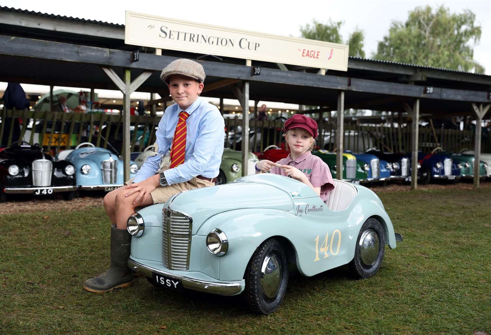 Young racers prepare for the Settrington Cup (Kieran Cleeves/PA)