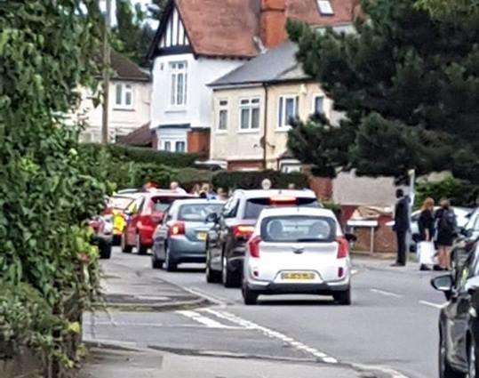 A boy was hit by a car in Old Road East, Gravesend