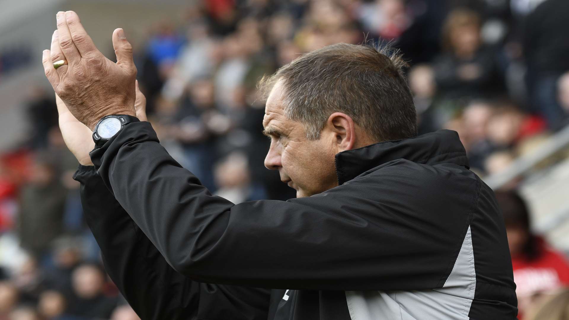 Gillingham caretaker boss Steve Lovell wants the role full-time Picture: Barry Goodwin