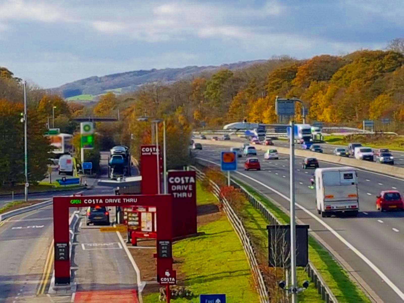 McDonald s restaurant at M25 Clacket Lane services reopens for