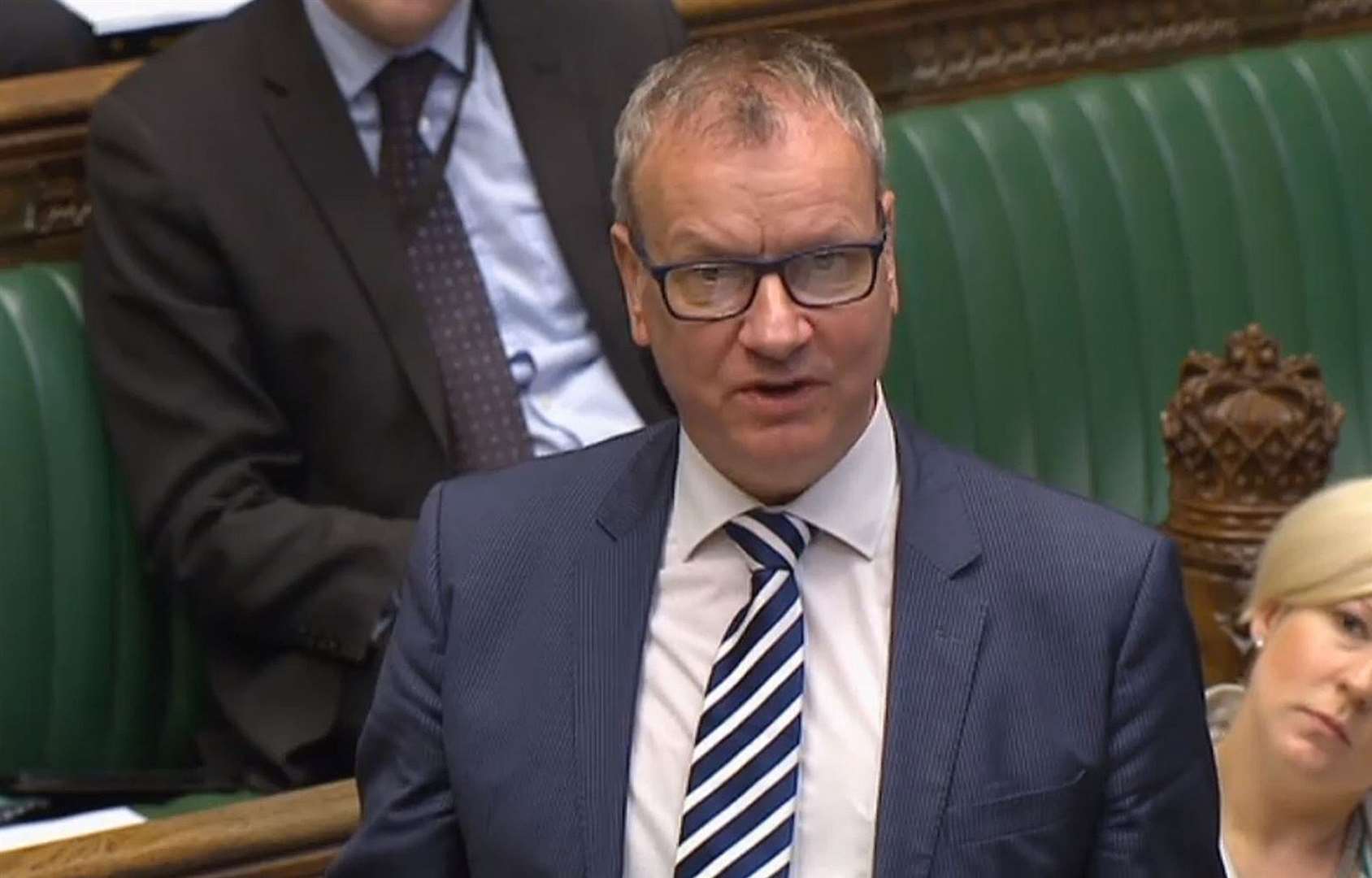 Pete Wishart asked Mr Gove why he thinks large numbers of Scots support independence (PA)