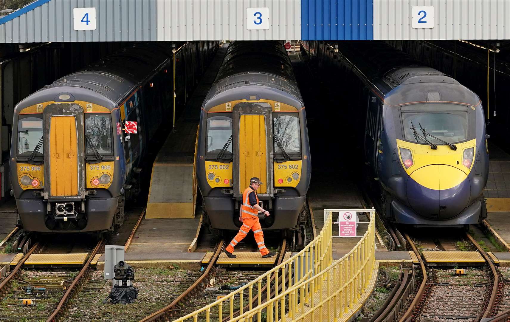 Southeastern will run a limited timetable on strike days (Gareth Fuller/PA)