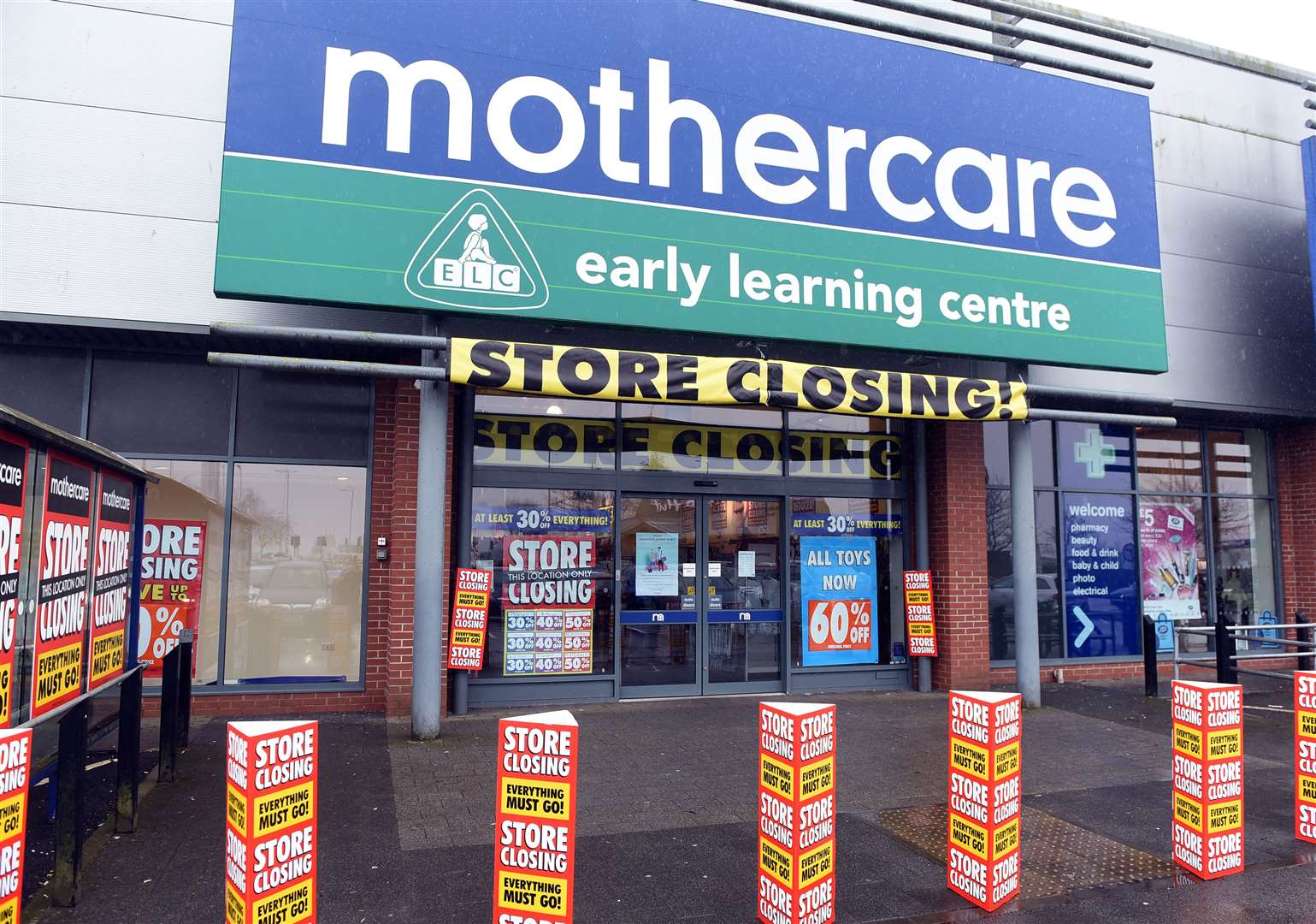 Could any of Kent's Mothercare stores be saved by the move?