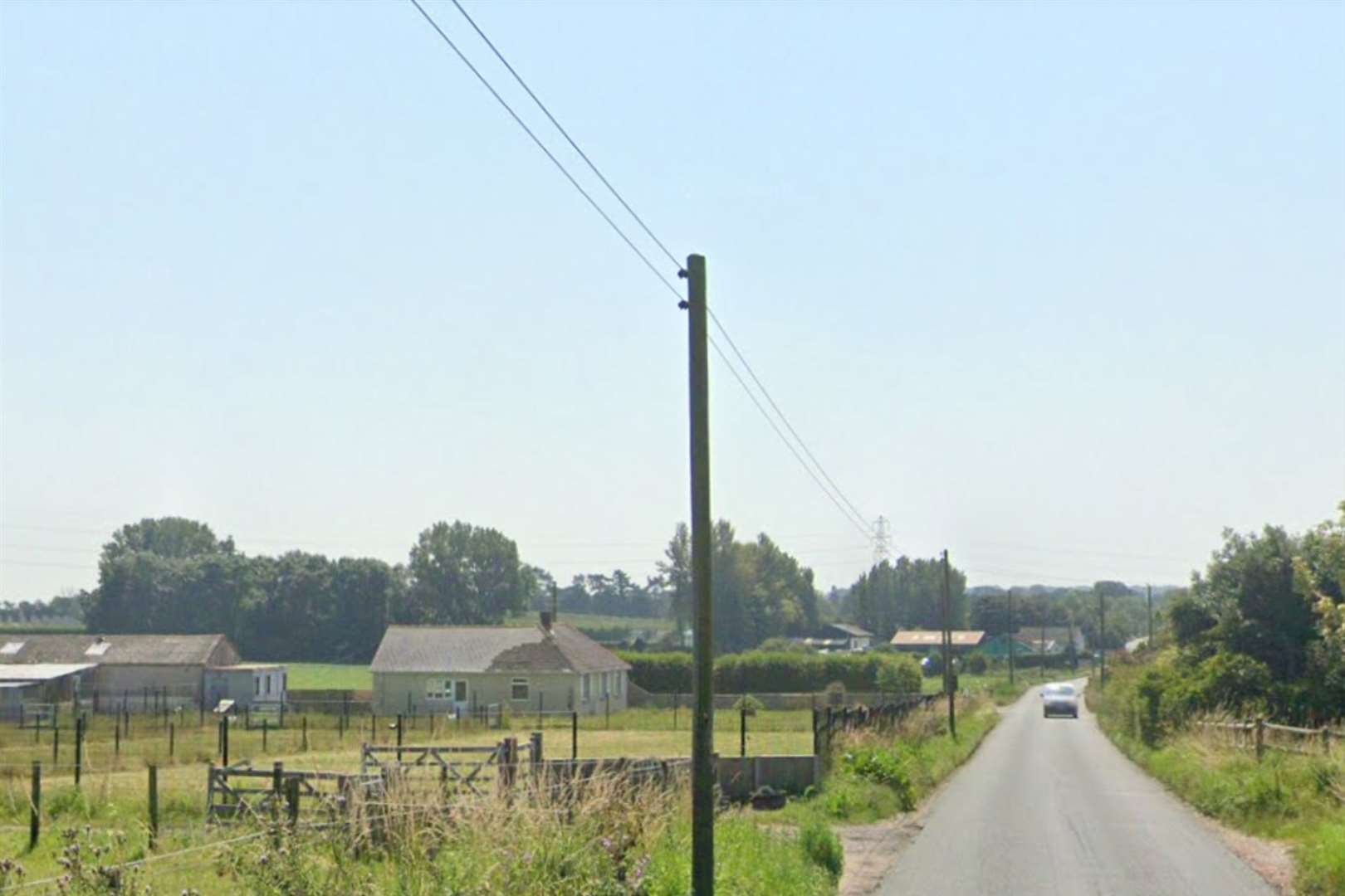 Michael Danny Smith and Michael Danny Joe Smith were stopped in Foxborough Hill, Eastry. Picture: Google Maps