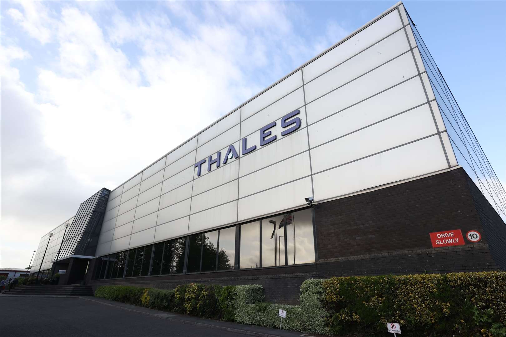 Thales was again targeted by protesters calling for a ceasefire in Gaza (PA)