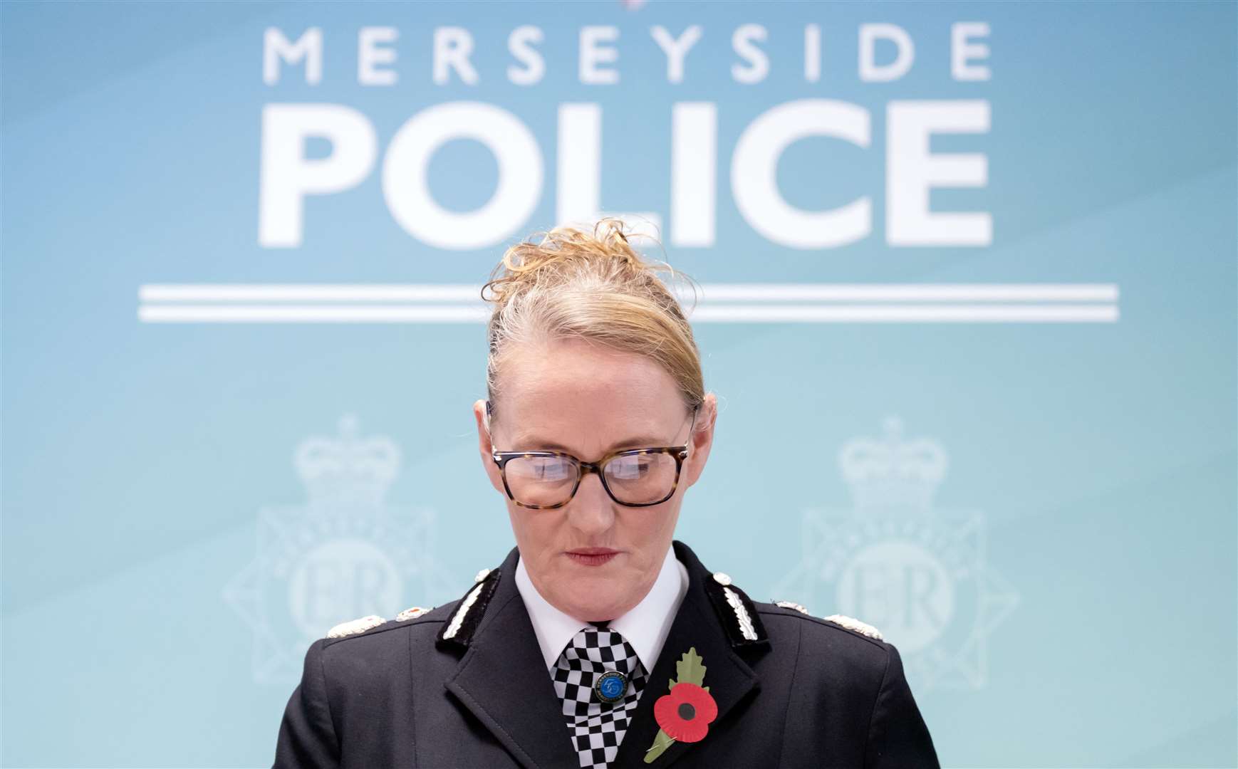 Chief Constable Serena Kennedy at Merseyside Police headquarters in Liverpool (Danny Lawson/PA)