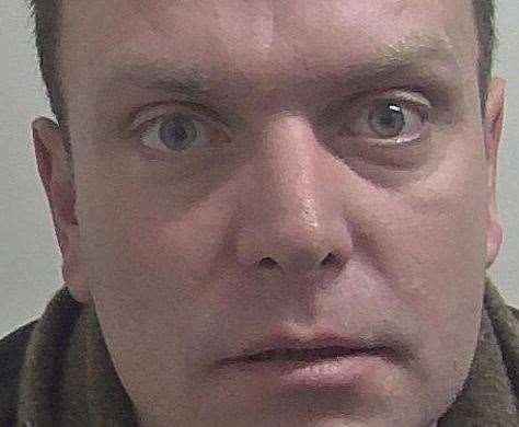 John Kirby has been jailed for more than four years for abusing his partner. Picture: Kent Police
