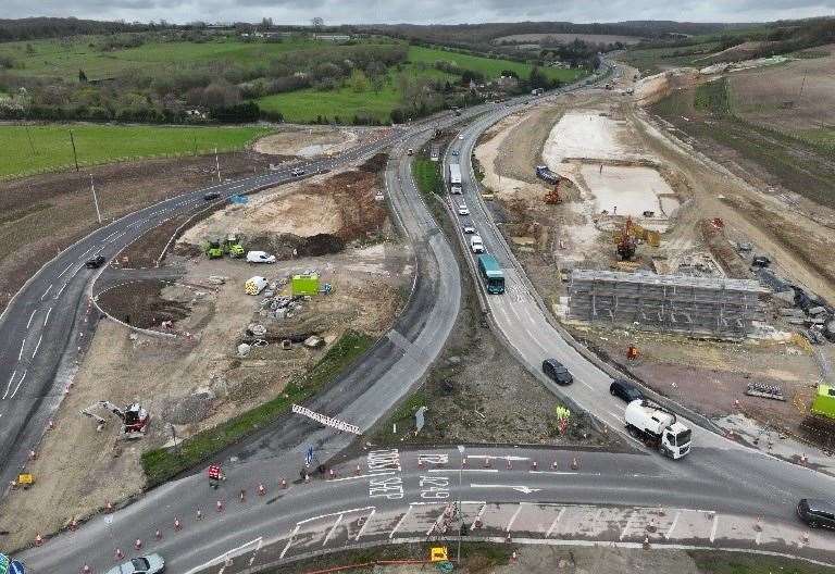 New A249 Maidstone Road carriageway to open ahead of schedule as ...