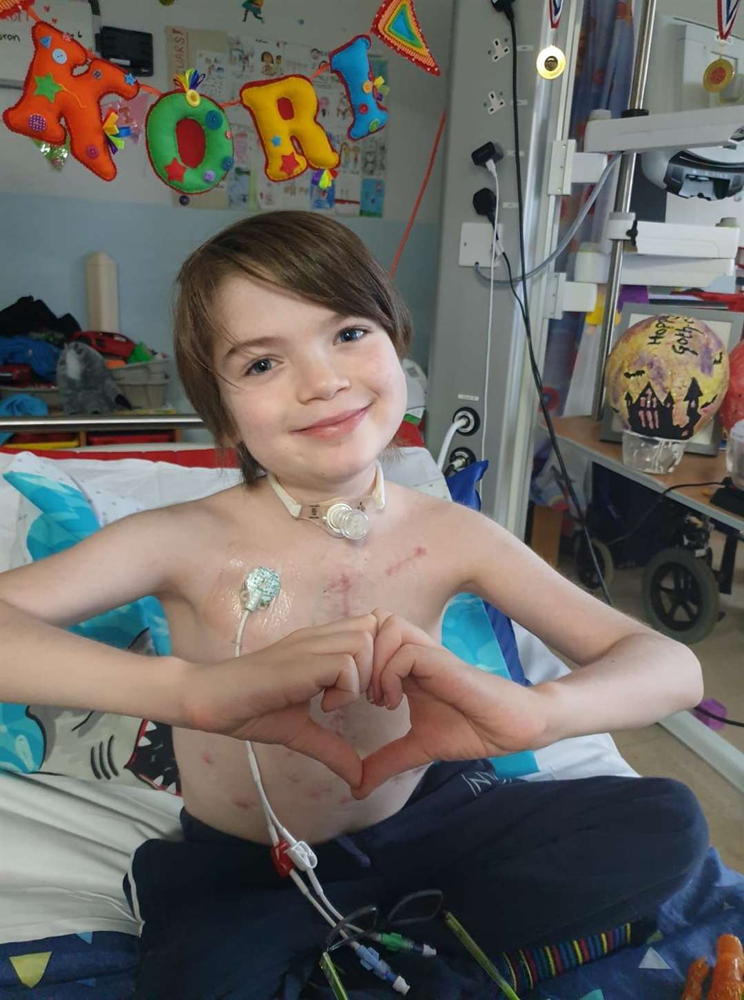 Kori has undergone two transplants (Handout/PA)