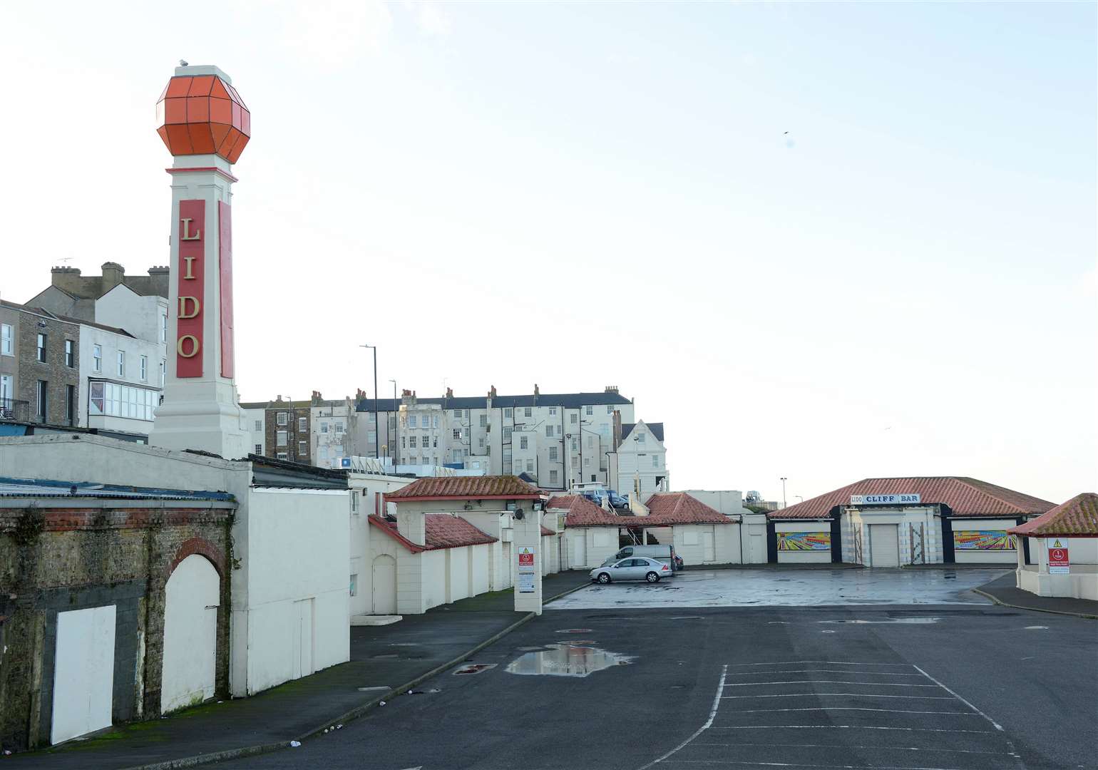 The assault happened at The Lido in Margate. Picture: Paul Amos.