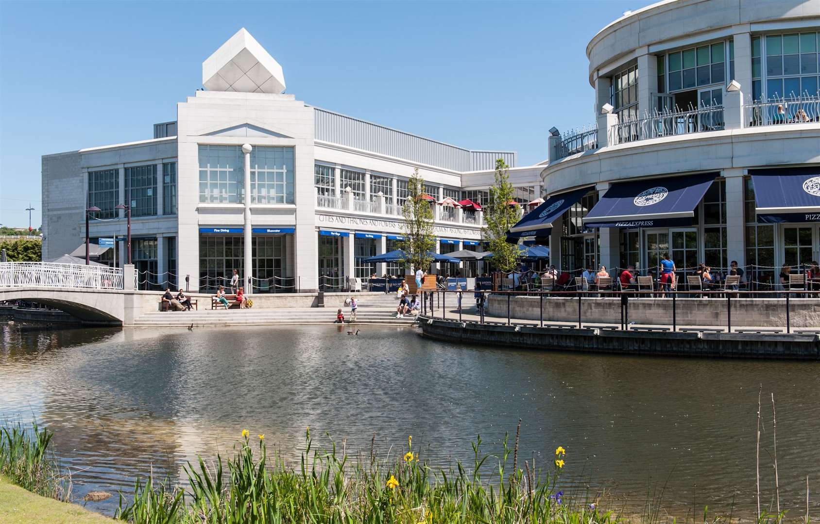 Bluewater also has a nature trail outside and lakes