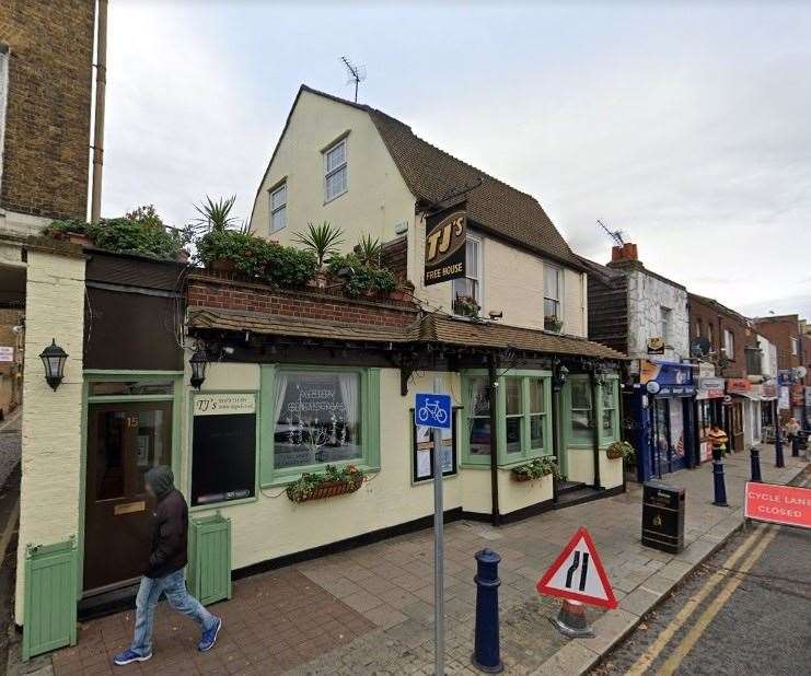 TJ's in Milton Road, Gravesend. Image: Google