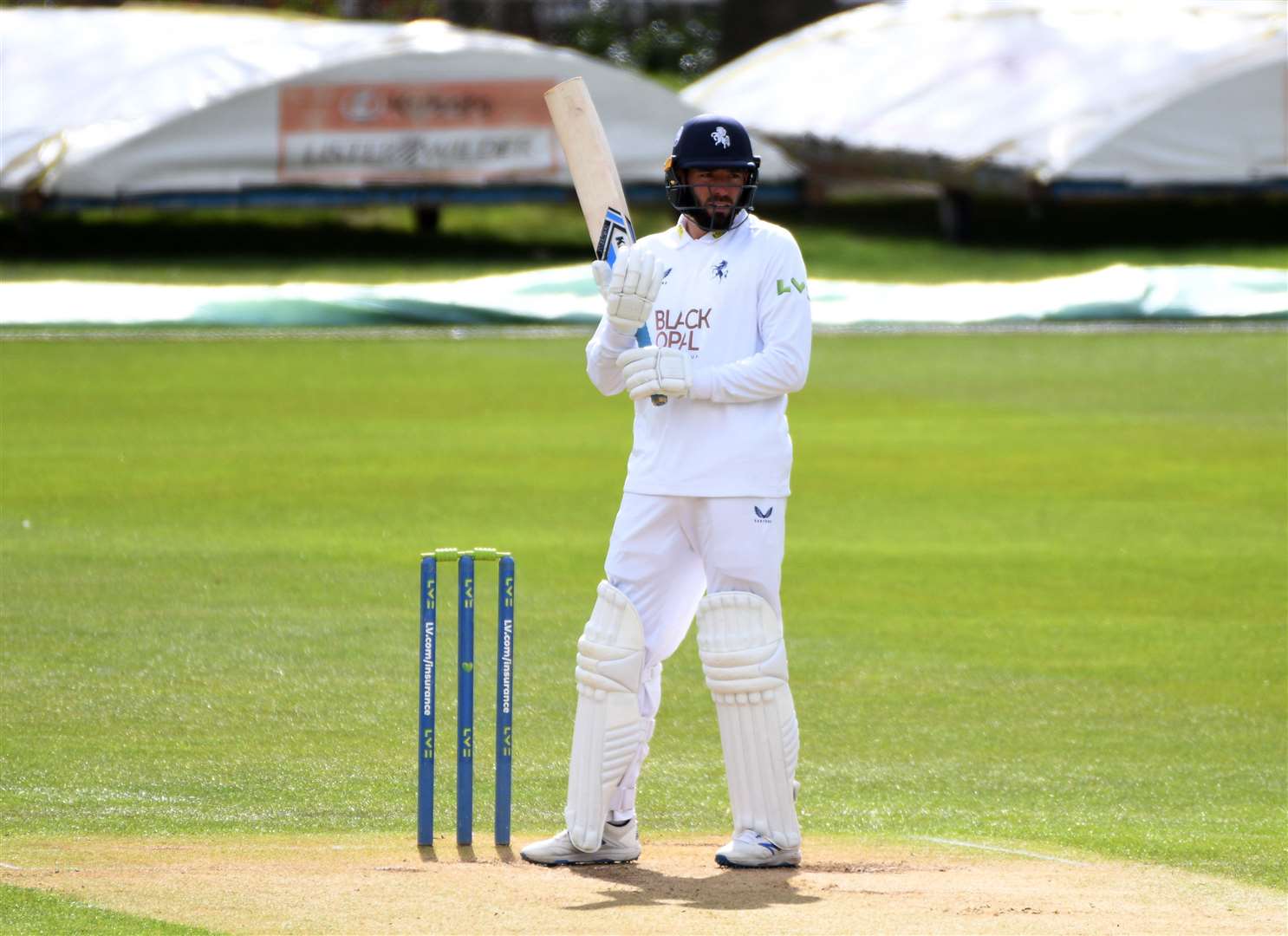 Stand-in skipper Jack Leaning is also back fit for Kent ahead of their match against his former club. Picture: Barry Goodwin