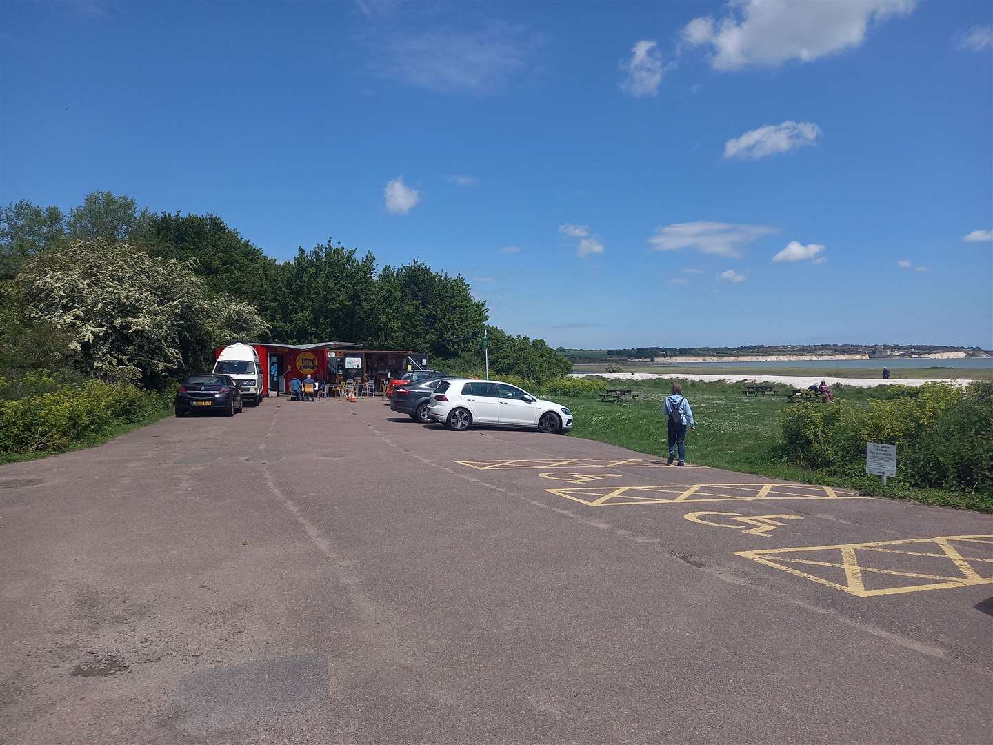 Filming took place at Pegwell Bay Country Park