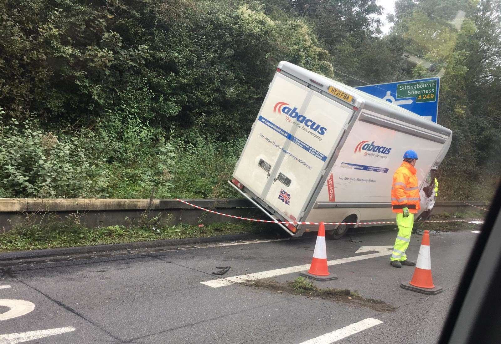 Crash On M2 Near Sittingbourne Causing Long Delays