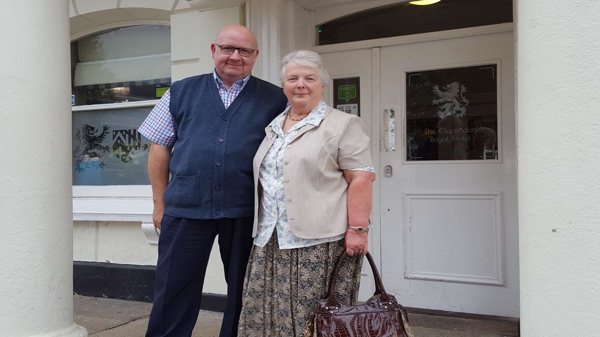 Gravesham Borough Market Hall is preparing to reopen. Former stall holders Derek and Gloria Shaw were given a behind-the-scenes tour. The Shaws were staying at the Clarendon
