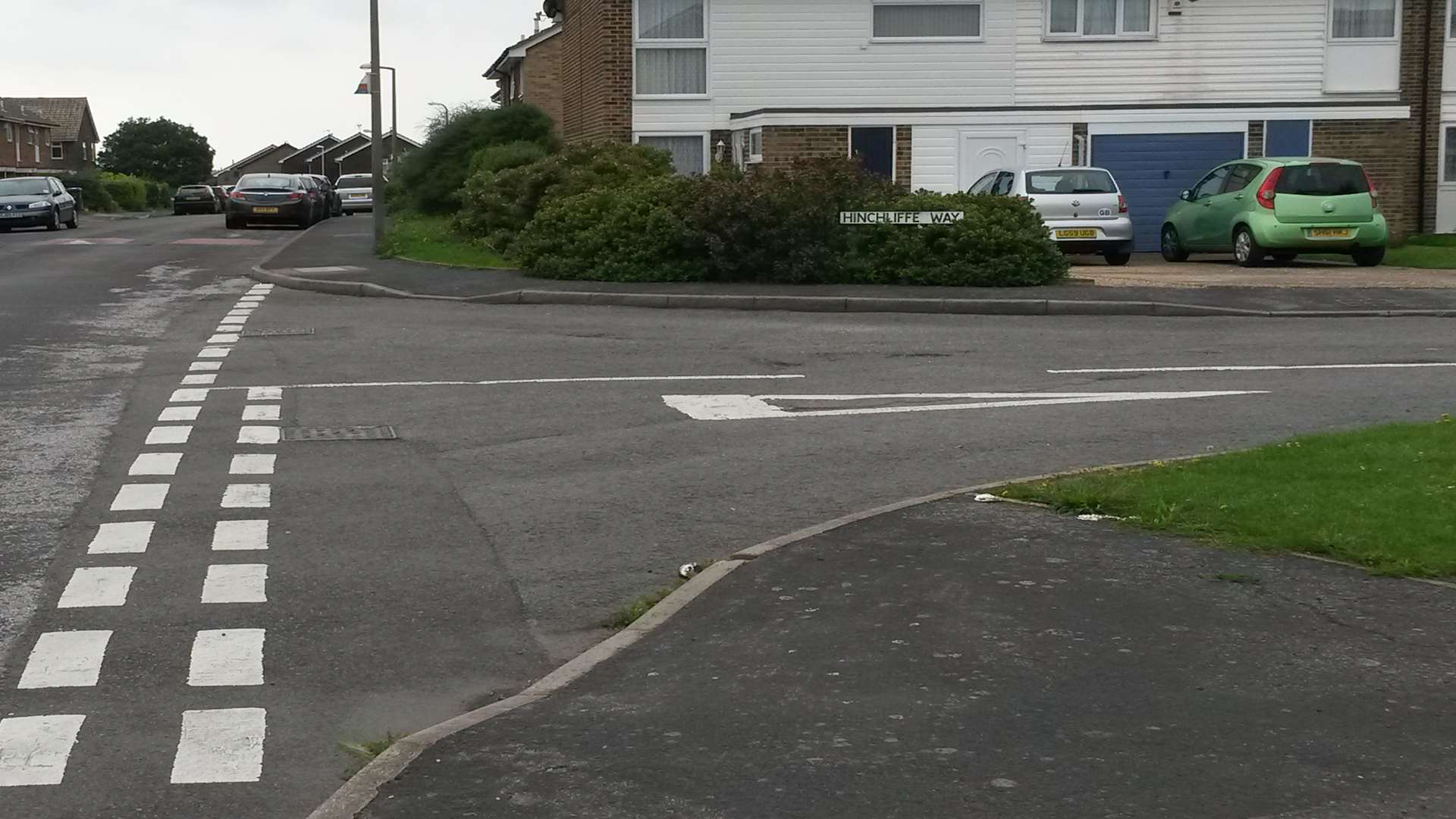 The disturbance took place in Hinchliffe Way, Margate.