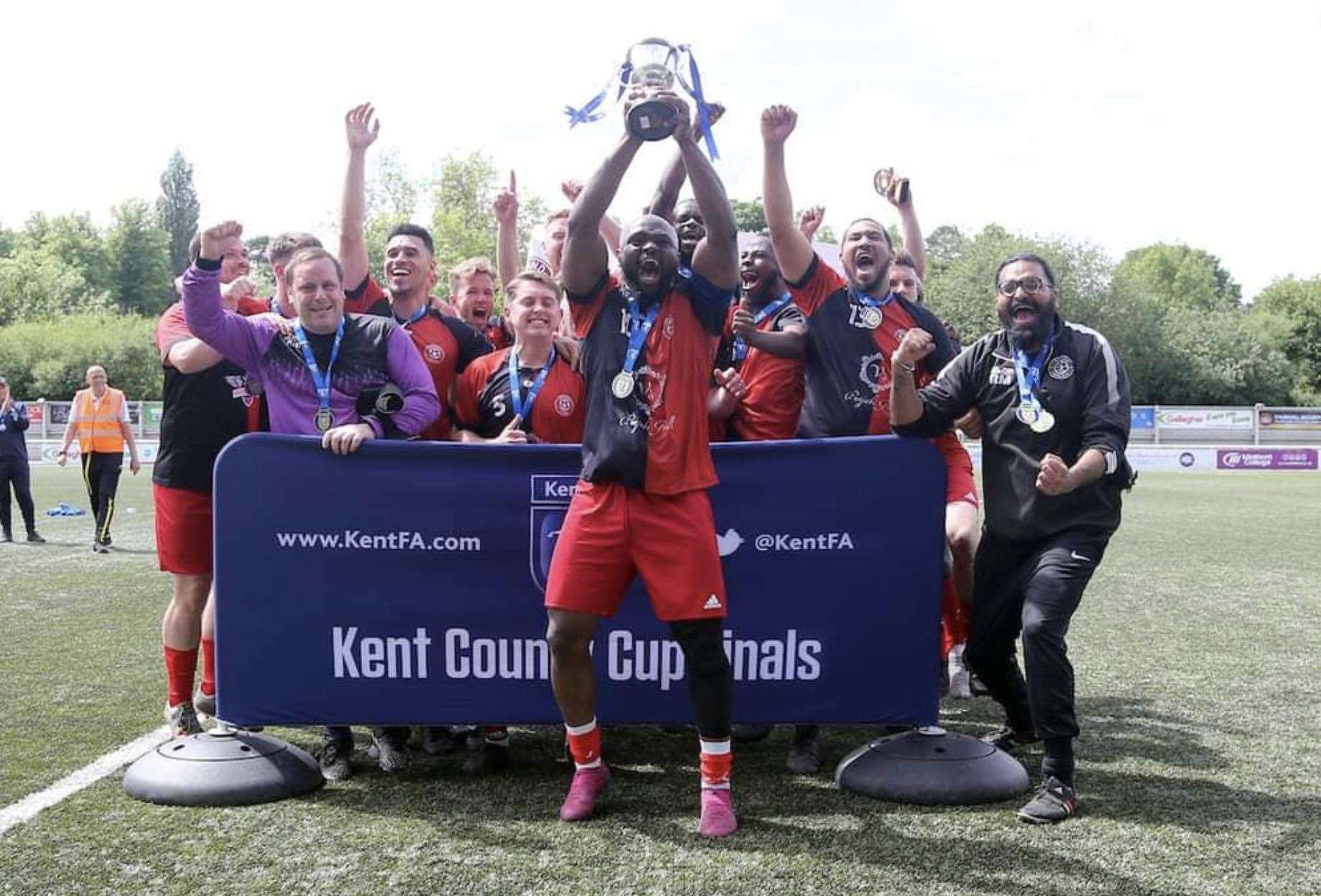 The men's football club was started to help men make friendships and get fit