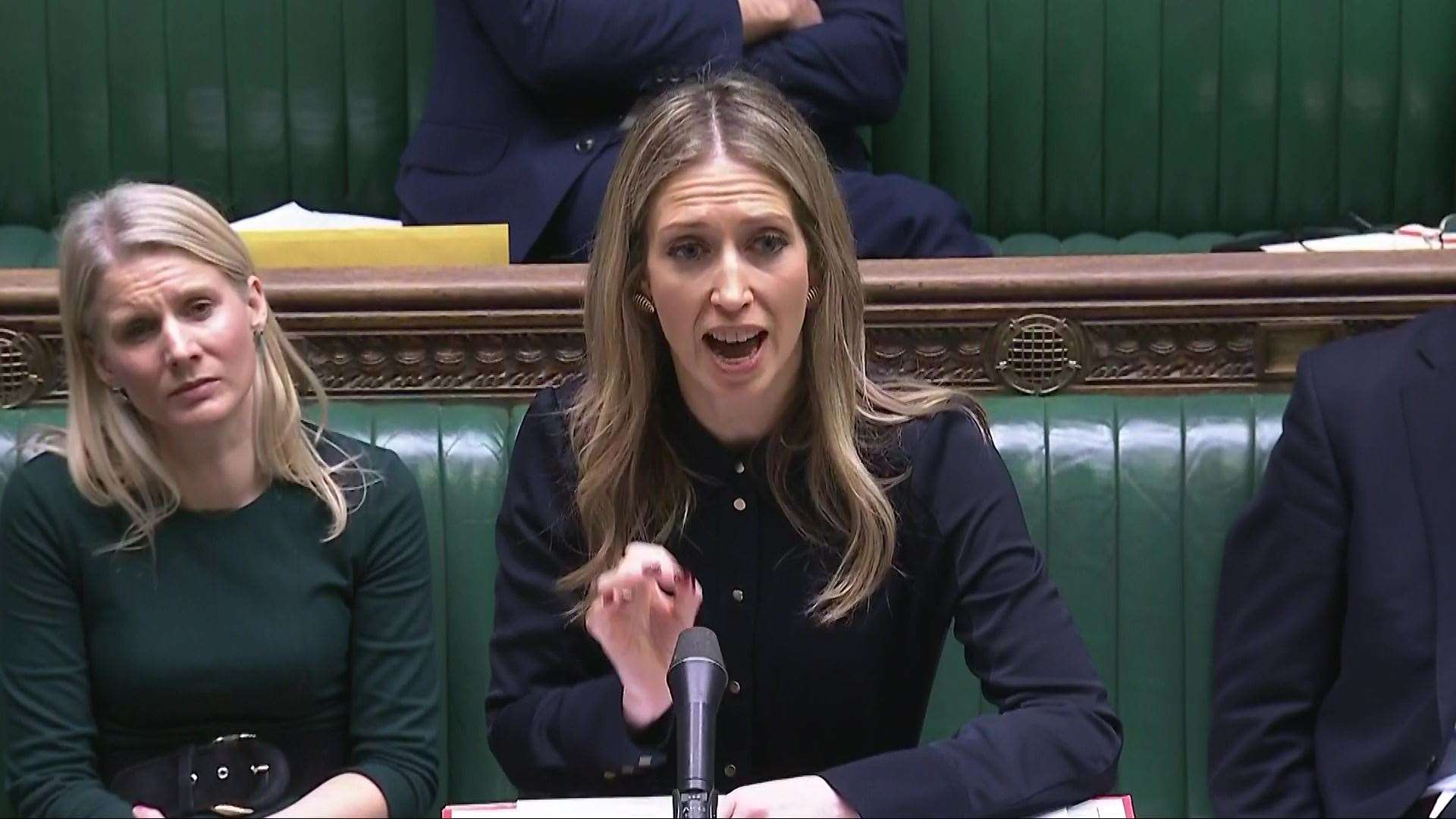 Shadow education secretary Laura Trott responded for the opposition (House of Commons/UK Parliament)