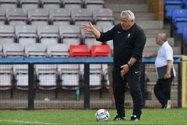 Chatham Town Women's manager Keith Boanas Picture: Keith Gillard