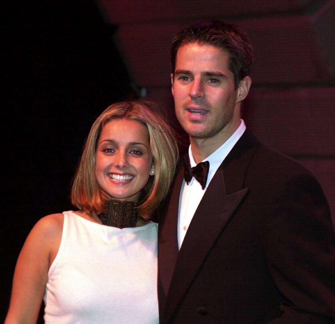 Pop singer Louise and former husband Jamie Redknapp at Wembley Stadium in 2000. PA Photo: Kirsty Wigglesworth/EDI