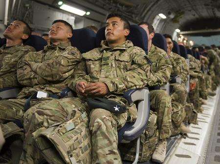 Gurkhas from B Company 1st Battalion The Royal Gurkha Rifles (1RGR) return home early to Kent as security in their area of Helmand Province is handed over to Afghan forces.